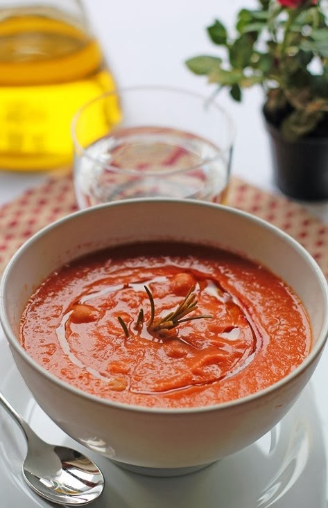 zuppa pomodoro e ceci