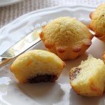 Muffin Kamut e patate con cuore di cioccolato