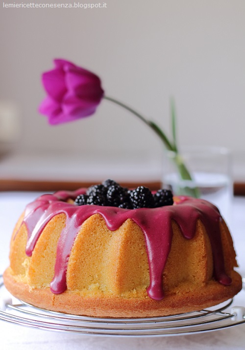 Torta alla vaniglia e more Torta alle more