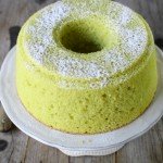 Fluffosissima marziana, ovvero chiffon cake lime e zucchine