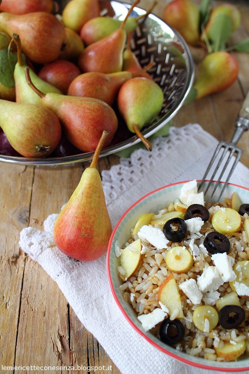 Insalata estiva Insalata di riso e grano