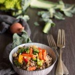 Quinoa con verdure