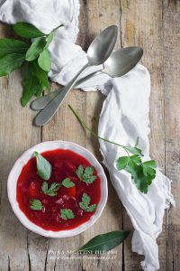 zuppa detox di barbabietole rosse