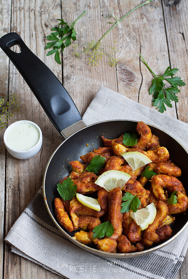 straccetti di pollo croccante