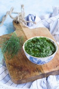 pesto di barba di finocchio