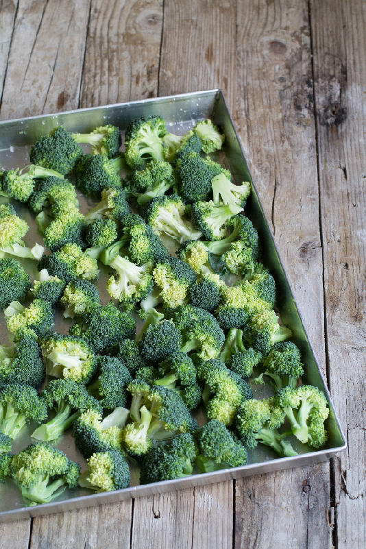 Broccoli al forno arrosto